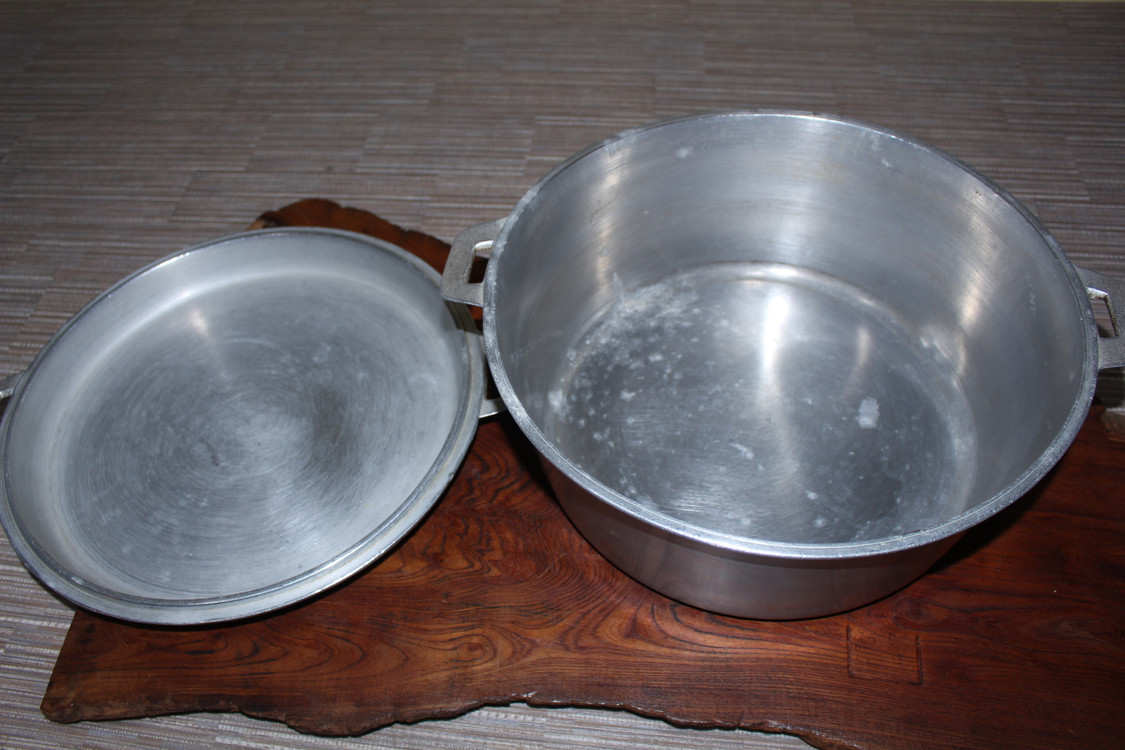 (영국) 퀸 알루미늄 주물 냄비 (중대형) 캠핑 밥솥--3