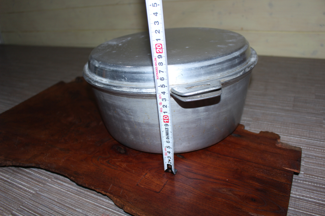 (영국) 퀸 알루미늄 주물 냄비 (중대형) 캠핑 밥솥--6