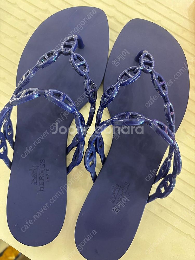 에르메스 아일랜드 바이올렛 37 새상품--0