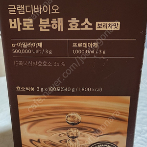 글램디 바로분해 효소