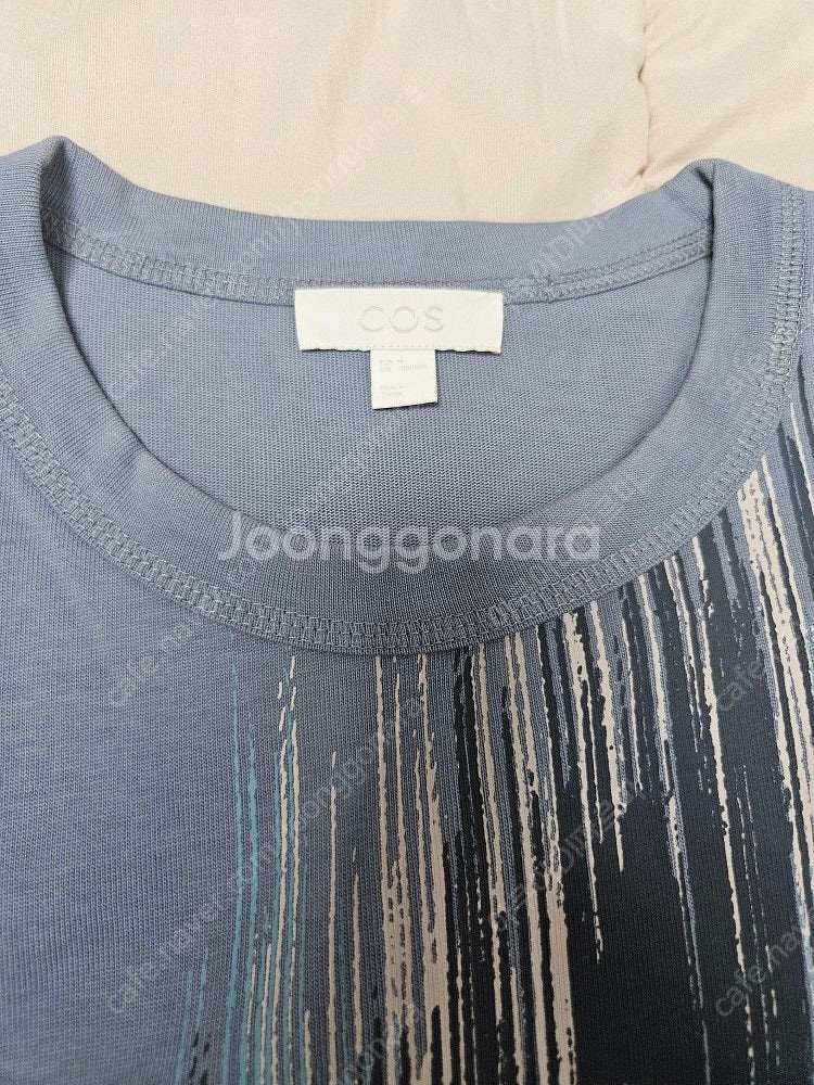 COS 코스 남성 오버핏 반팔 티셔츠 새상품--0