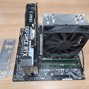 I7 11700F + B560M PRO4 + DDR4 16G (CPU쿨러 포함)+3060벤투스