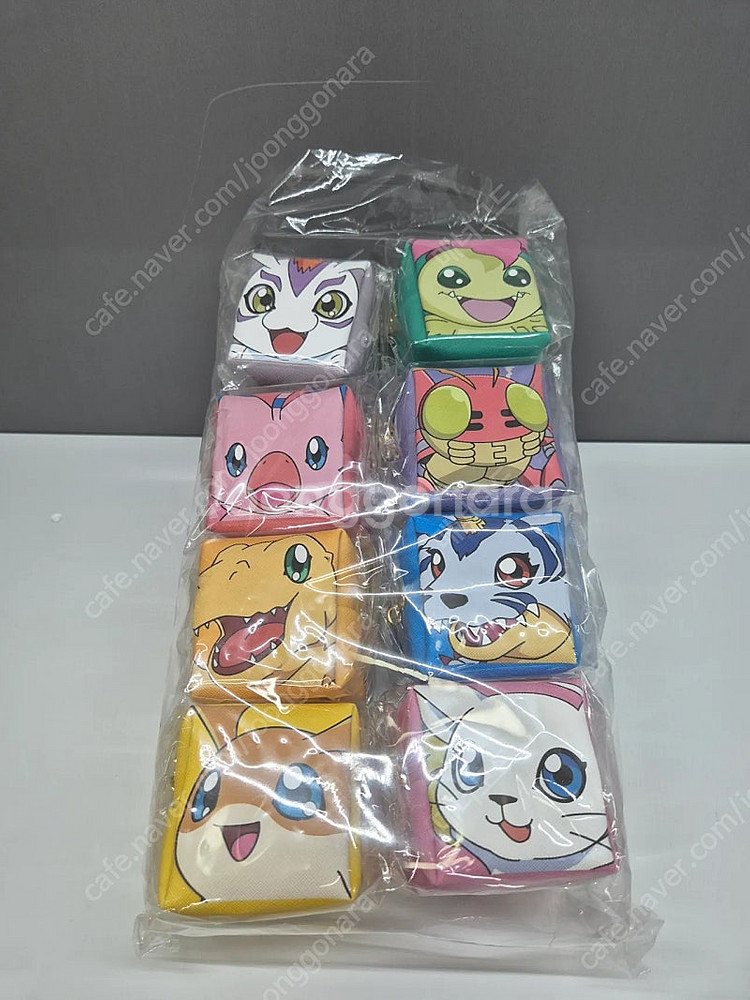 [8종 일괄] 디지몬어드벤처 파우치 디지몬 굿즈(아구몬, 파피몬, 가트몬, 파닥몬, 쉬라몬, 팔몬, 피요몬, 텐타몬...--0