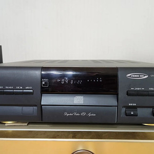 금성 CDP CD플레이어 오디오 데크 비디오 씨디