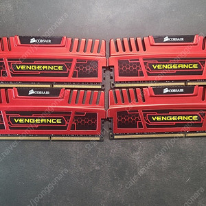 커세어 벤져스 ddr3 4gb x 4ea 총 16gb 일괄 판매합니다.