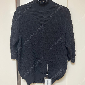 마인 샘플 크로쉐 니트 새상품