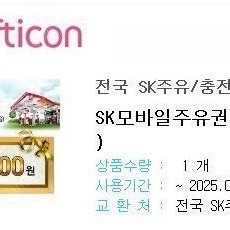 sk주유권 2만원