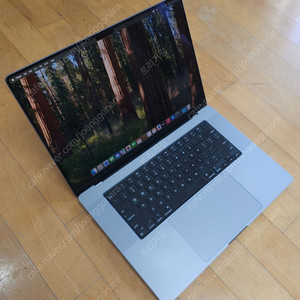 맥북 프로 16인치, M1 pro 10코어, 16gb 512gb, 스페이스그레이, A급