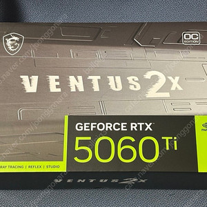 MSI 지포스 RTX 5060 Ti 벤투스 2X OC 플러스 D7 8GB