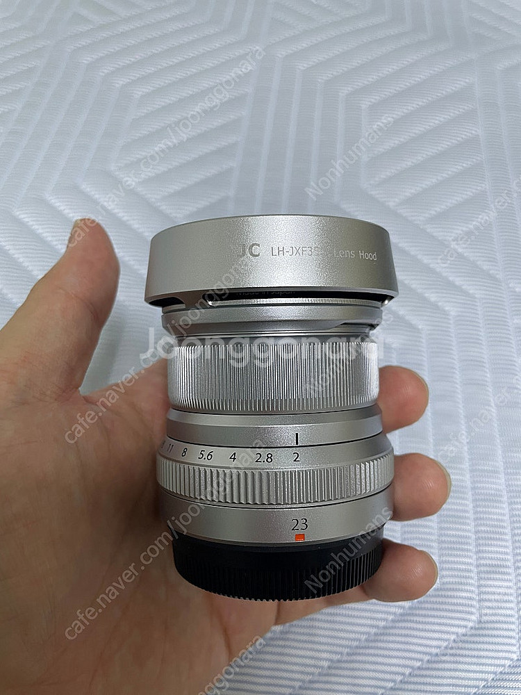 후지 XF 23mm F2 R WR 실버 판매합니다--1