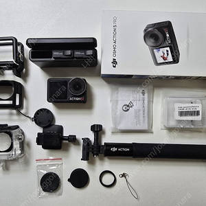 DJI 오즈모 액션5 PRO 어드벤처 콤보 팝니다.