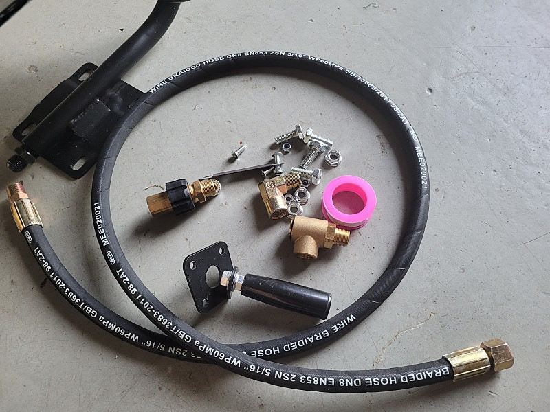 새제품 4000psi 고압호스 권선기 팝니다. 이미지