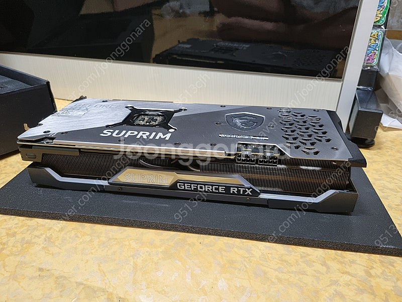 (중고)MSI RTX3070TI 슈프림 단품--4