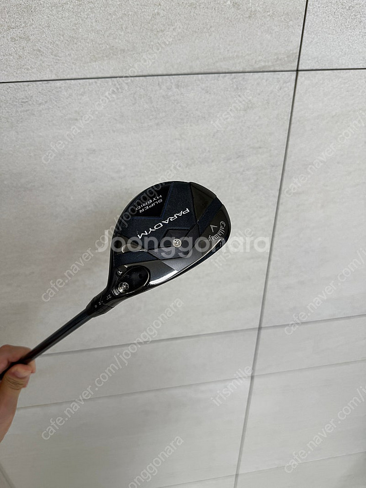 캘러웨이 패러다임 슈퍼하이브리드 4번 21도--0