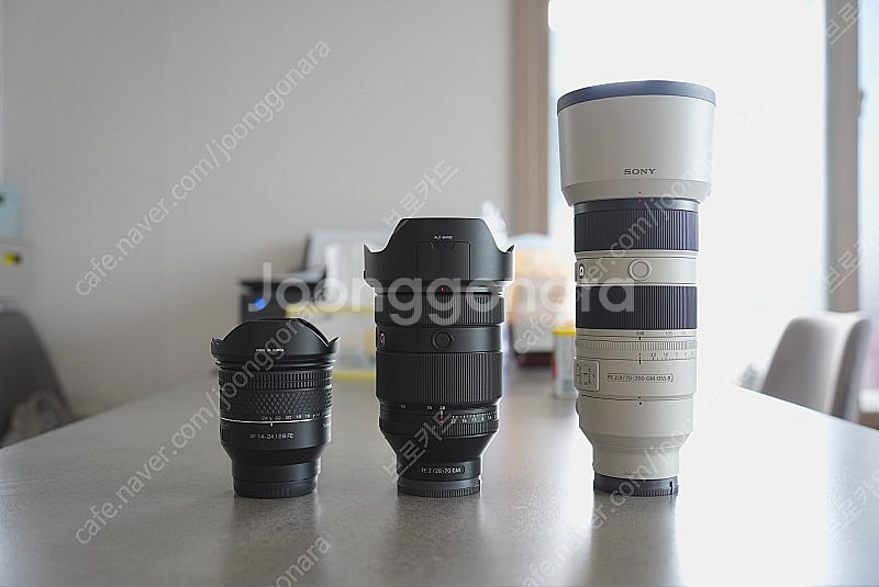 소니 28-70 F2 70-200GM2 삼양 14-24...--0
