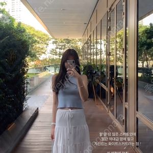 웨어웨더 로지 블라우스 + 샐리 티어드 스커트 이미지