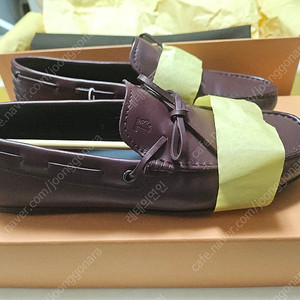 토즈(TOD'S) / 고미노 무광 드라이빙 슈즈/ 버건