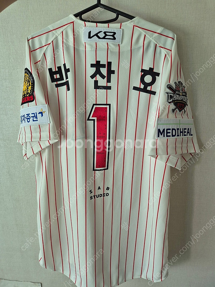 기아타이거즈 브랜드데이 유니폼 박자수마킹--2