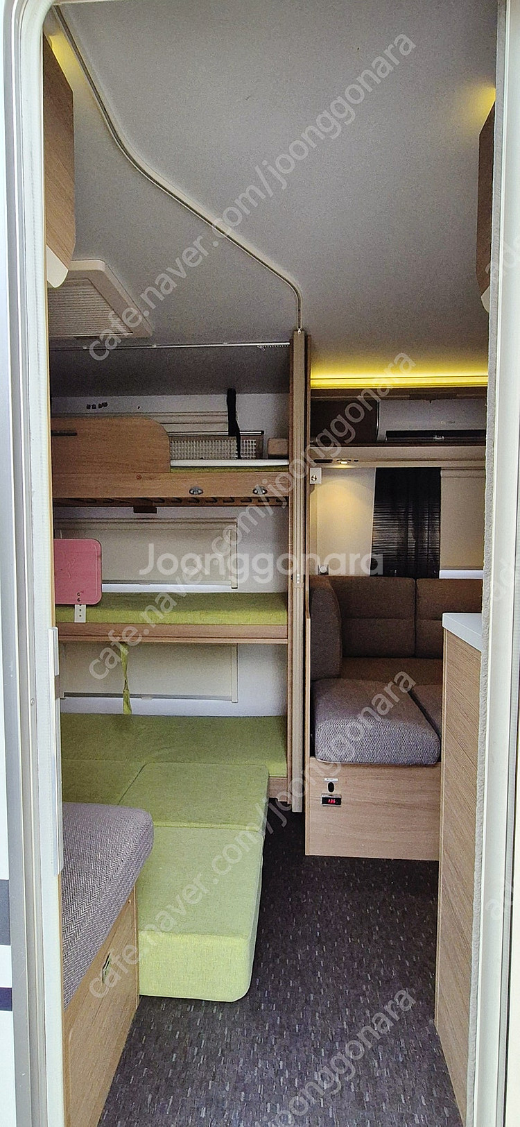 !!!두가족/9인 캠핑가능!! 아드리아 아도라613PK (3층침대/알데난방) 빠르게 판매합니다. 먼저연락주세요!!--9
