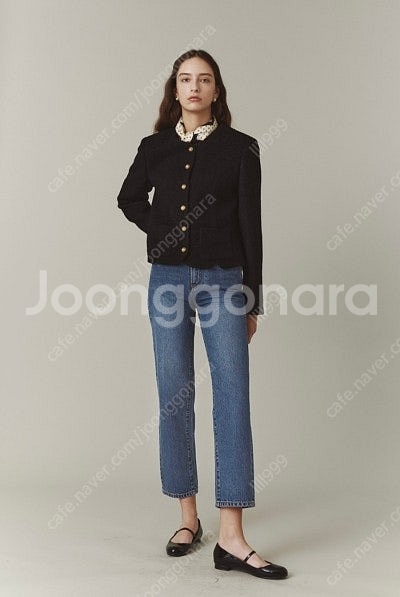 엘보른 트위드 자켓 (Aubery Tweed Jacket)--0