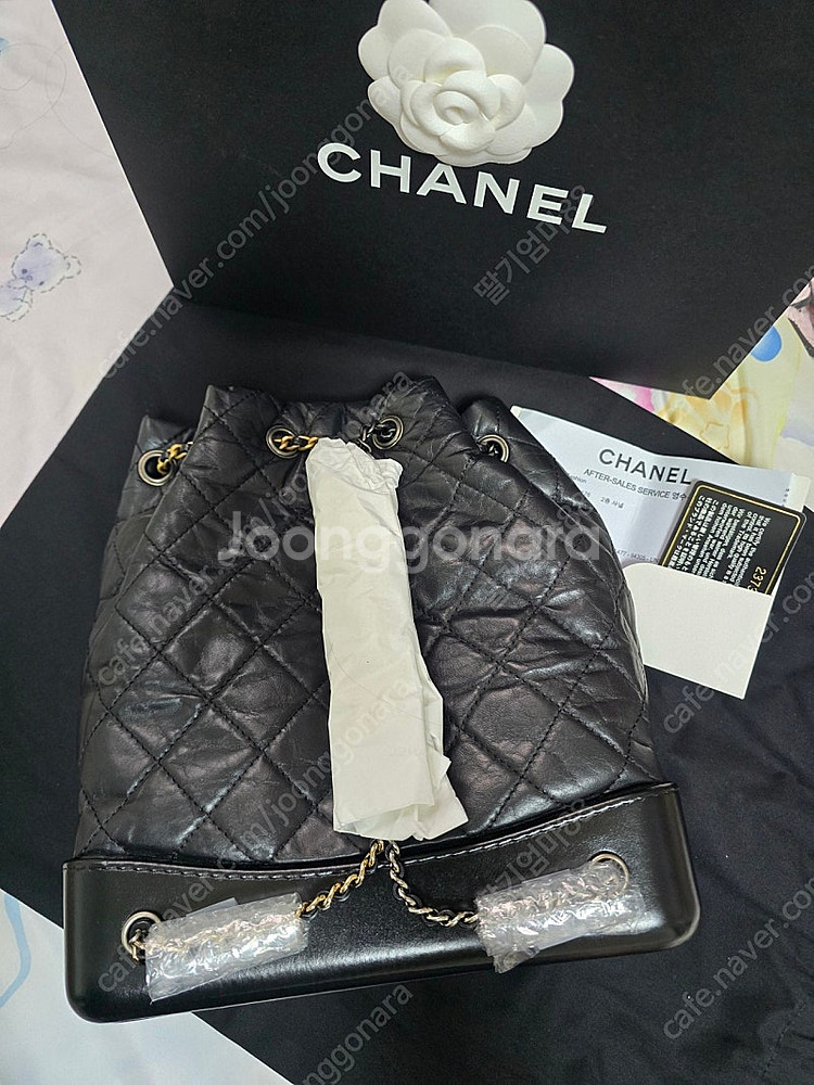 샤넬 가브리엘 백팩 정품--1
