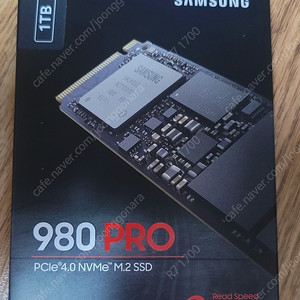 삼성 ssd 980pro 1tb 미개봉팝니다.