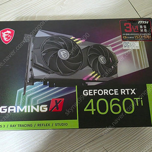 MSI 지포스 RTX 4060Ti 16GB 판매합니다.