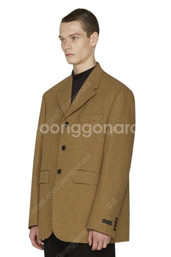 [M]MNGU 체크 블레이저--1