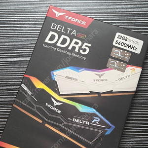 (미개봉) Teamgroup T-Force DDR5-5600 CL32 Delta 16GBx2 (총 32GB) 16기가 32기가 팀그룹 튜닝램