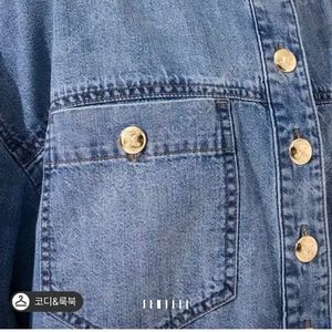 [한섬] 23SS 마인 포켓 데님 자켓