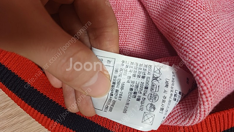 럭키슈에뜨 22fw 니트 베스트 조끼(새상품)-색상 2가지--4