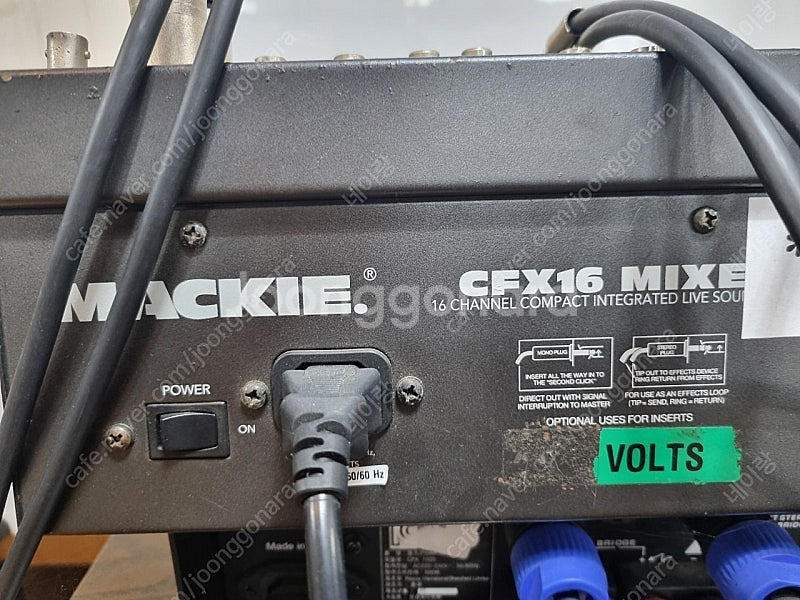 Mackie CFX16 MIXER 믹서기 판매합니다~~--5