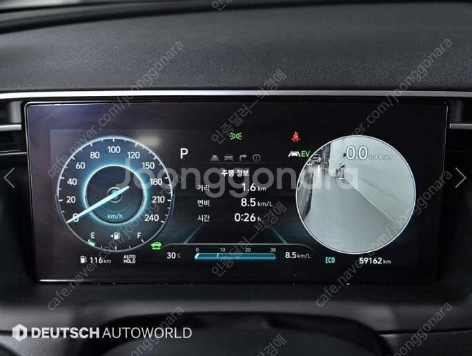 중고차 현대 더 올뉴투싼 하이브리드 1.6 HEV 2W...--3