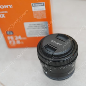 sel24f28g (24mm f2.8) 팝니다