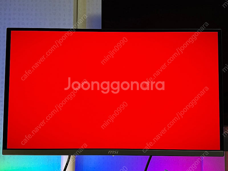 OLED모니터 msi 271QRX 360hz--1