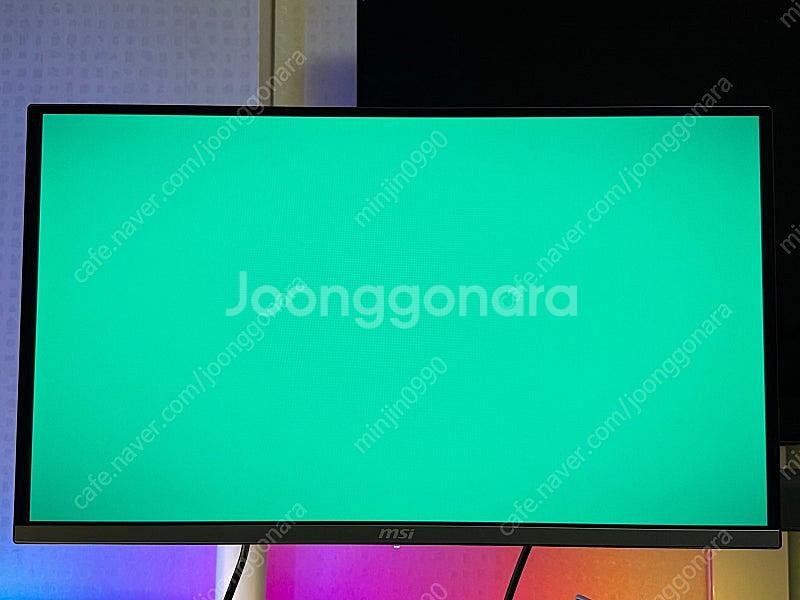 OLED모니터 msi 271QRX 360hz--2