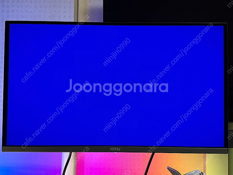 OLED모니터 msi 271QRX 360hz--3