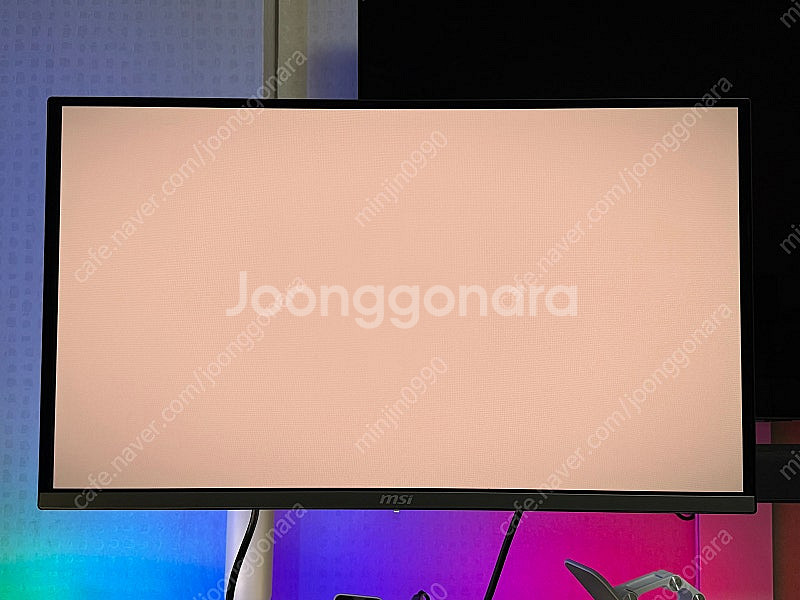 OLED모니터 msi 271QRX 360hz--4