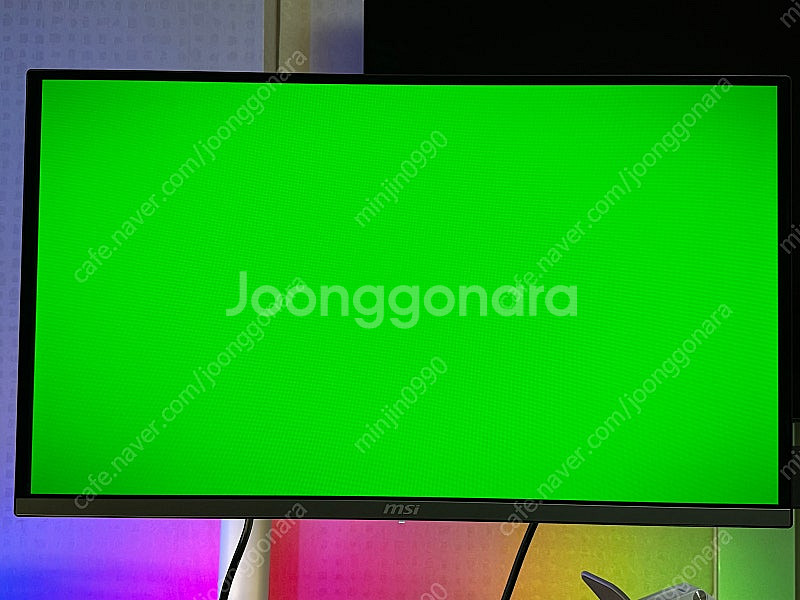 OLED모니터 msi 271QRX 360hz--5