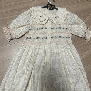 봉주르다이어리 로맨틱 튜닉 10y