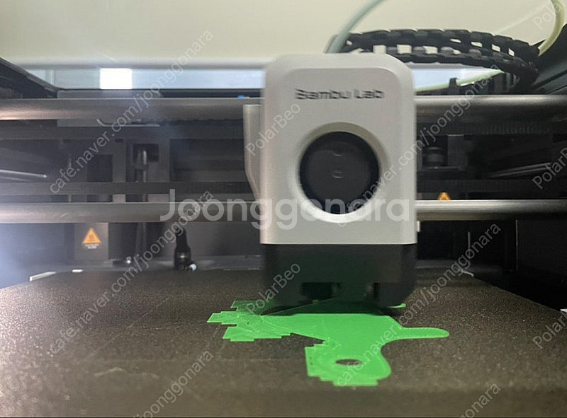 3D프린터 뱀부랩 P1S 내수용 판매합니다(58만원)--2
