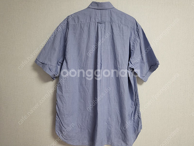 (정품) Burberry 버버리 체크 반팔 남방 셔츠 41-16 (100)--1