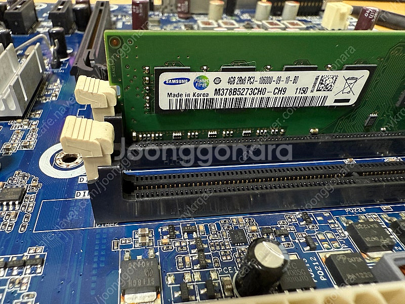 i5 2400 H61메인보드 4gb램--3