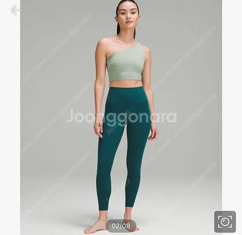 룰루레몬 얼라인 HR 레깅스 팬츠 24인치 아시아핏 XS 사이즈--3