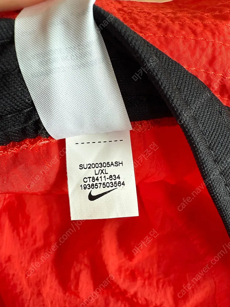 [L/XL] 나이키 x 스투시 나투시 버킷햇 하바네로 레드 이미지
