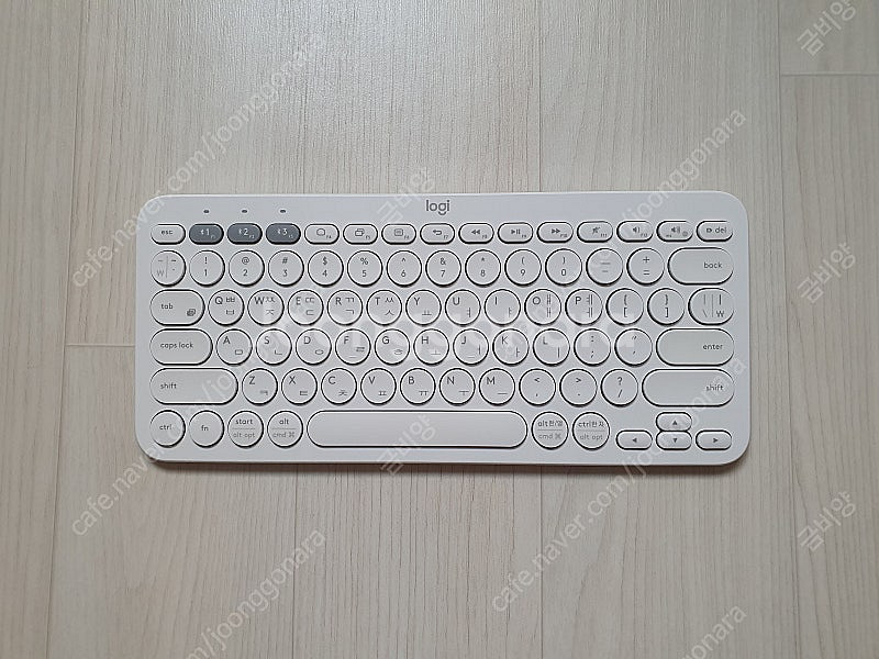 로지텍 K380 무선 블루투스 키보드 (퓨어화이트)​--0