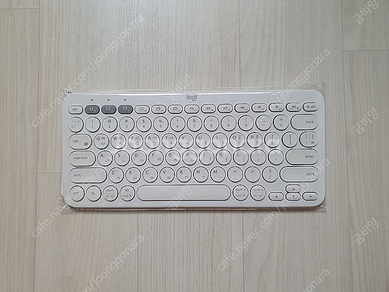 로지텍 K380 무선 블루투스 키보드 (퓨어화이트)​--2
