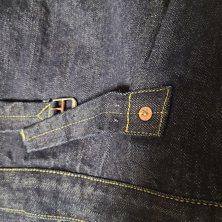 제라도 407EXX 데님자켓 36사이즈--2