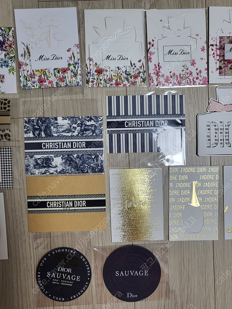 정품) 새상품 디올 시향지 (코스메틱)--4