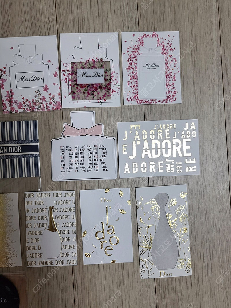 정품) 새상품 디올 시향지 (코스메틱)--5